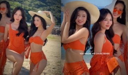 Mai Phương, Phương Nhi và Bảo Ngọc đọ dáng cực nóng trên biển, nhan sắc ai keo hơn ai?