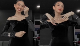 Lâu lâu mới đu trend, Hoa hậu Thuỳ Tiên lại khiến fan muốn xỉu vì độ dễ thương hết phần thiên hạ