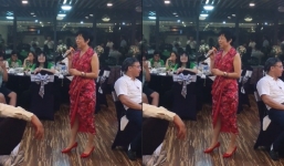 MC Thảo Vân khiến khán phòng phấn khích khi khoe giọng hát ngọt ngào