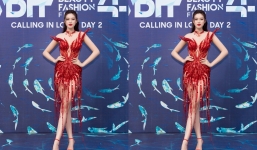 Hoa hậu Đỗ Hà lấn át hội chị em cực phẩm khi xuất hiện như 'nữ thần mặt trời' tại thảm xanh VBFF