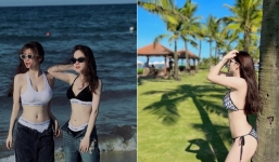 Cựu tuyển thủ U19 nữ Việt Nam lại gây sốt cộng đồng mạng khi gia nhập đường đua bikini