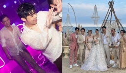 Ông xã doanh nhân của Minh Hằng quẩy sung trong đám cưới, lộ cận cảnh body khiến CDM bàn tán sôi nổi 