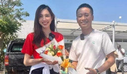 Mới sang Angola Thùy Tiên đã được 'đẩy thuyền' với 'trai quen', lí do là gì? 