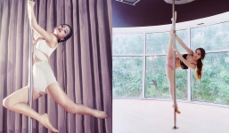 Sao Việt và niềm đam mê múa cột: Lan Phương tập để vào vai, Quỳnh Nga như hóa xiếc trên cao 