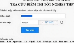 Có một số trường hợp ngủ gục cùng phòng với thí sinh trường Chuyên bị liệt điểm tiếng Anh 
