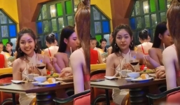 'Hot girl trứng rán' gây giật mình khi để lộ nhan sắc qua ống kính team qua đường 