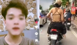 Nam Tiktoker 'muối mặt' xin lỗi cô gái mặc mát mẻ trên phố Xã Đàn (Hà Nội)