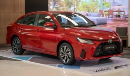 Loạt ảnh thực tế đầu tiên của chiếc  Toyota Vios, nội thất bớt sang hơn so với bản quảng cáo 