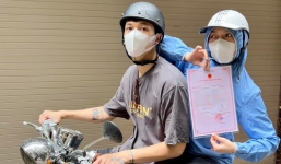 Diệu Nhi - Anh Tú gây bão mạng với khoảnh khắc đưa nhau lên phường đăng ký kết hôn 