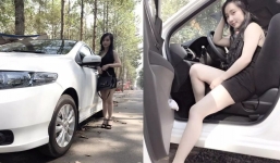 Vợ Lê Dương Bảo Lâm bán nước mía 5 nghìn/cốc, liều lĩnh tậu xế hộp trả góp 