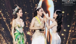 Tiết lộ về gia cảnh của Đoàn Thiên Ân, 'bà trùm Hoa hậu' Phạm Kim Dung bị CDM phản ứng