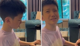 Diện mạo của con trai Duy Mạnh sau 5 năm vừa đánh đàn vừa khóc