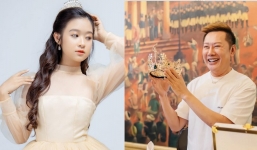 Diện mạo xinh đẹp của Hoa khôi nhí người Việt lọt vào 'mắt xanh' của ông Nawat