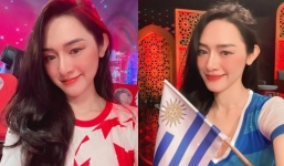 Nhan sắc xinh đẹp của cựu thí sinh 'Đường lên đỉnh Olympia' trong 'Nóng cùng World Cup'