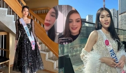 Sau tiếng Nhật, Phương Anh 'bắn' tiếng Pháp như người bản địa tại Miss International