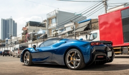 Siêu xe hybrid Ferrari SF90 Stradale của Cường Đô La chính thức ra biển 