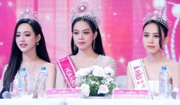 Tân Hoa hậu Việt Nam Thanh Thuỷ ấp úng khi nói tiếng Anh 