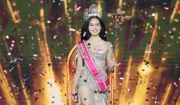 Vừa đăng quang, tân Hoa hậu Việt Nam Thanh Thuỷ đã tích cực đi làm từ thiện 