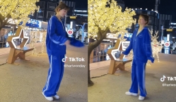 Khoảnh khắc Hari Won nhảy nhót giữa phố, nhan sắc khiến nhiều người bất ngờ 