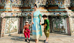 Dương Cẩm Lynh cùng con đi du lịch Thái Lan 