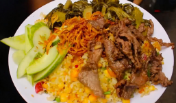 Cách làm món cơm chiên dưa bò ngon và dễ làm