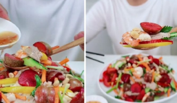 Mận hậu đang rẻ, ăn mãi cũng chán gợi ý làm món gỏi này vừa dễ ăn lại cực ngon