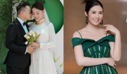 Hoa hậu Ngọc Hân đưa ra quan điểm về việc loạt chi tiết trang trí trong lễ ăn hỏi của Phương Oanh - shark Bình bị chê