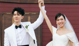 Diệu Nhi chia sẻ lại bài lên tiếng phủ nhận chuyện lục đục tình cảm của Anh Tú