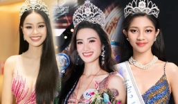 Động thái của 2 Á hậu Minh Kiên - Đào Hiền khi Hoa hậu Ý Nhi đi du học