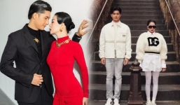 Lệ Quyên gây chú ý với biểu cảm và cách tạo dáng bên Lâm Bảo Châu khi đi du lịch Úc