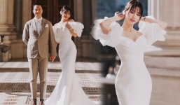 Cận kề ngày cưới, Diễm My 9X vô tình để lộ vòng 2 lùm lùm