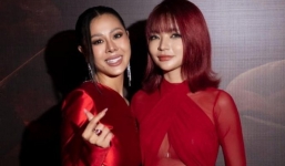 Nam Thư làm sáng tỏ tin đồn chèn ép bà xã Mạc Văn Khoa khi sải bước ở sự kiện