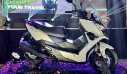 Mẫu xe máy tay ga sắp cho Honda AirBlade 'về nhì': Thiết kế gây đắm say, giá thì khỏi phải bàn