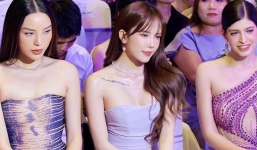 Bạn gái cũ Sơn Tùng chung khung hình với Hoa hậu Kỳ Duyên và mẫu Tây Andrea Aybar, nhan sắc thế nào mà được khen nức nở?