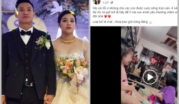 Vợ trung vệ Bùi Tiến Dũng đăng status cực căng, dân mạng liền vào khuyên ngay điều này