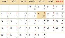 Xem lịch âm hôm nay 09/06 - Tra cứu âm lịch hôm nay ngày 22/4/2023 là ngày tốt hay xấu? Lịch vạn niên 09/6/2023