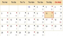 Xem lịch âm hôm nay 10/06 - Tra cứu âm lịch hôm nay ngày 23/4/2023 là ngày tốt hay xấu? Lịch vạn niên 10/6/2023