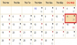 Xem lịch âm hôm nay 11/06 - Tra cứu âm lịch hôm nay ngày 24/4/2023 là ngày tốt hay xấu? Lịch vạn niên 11/6/2023