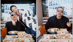 Hoàng Touliver đăng ảnh tình cảm cùng Tóc Tiên, ngoại hình bị nhận xét trông như U50