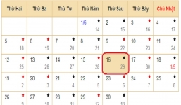 Xem lịch âm hôm nay 16/06 - Tra cứu âm lịch hôm nay ngày 29/4/2023 là ngày tốt hay xấu? Lịch vạn niên 16/6/2023