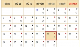 Xem lịch âm hôm nay 23/06 - Tra cứu âm lịch hôm nay ngày 6/5/2023 là ngày tốt hay xấu? Lịch vạn niên 23/6/2023