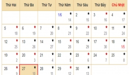 Xem lịch âm hôm nay 27/06 - Tra cứu âm lịch hôm nay ngày 10/5/2023 là ngày tốt hay xấu? Lịch vạn niên 27/6/2023