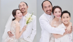 Vợ chồng Thu Trang - Tiến Luật tung ảnh cưới, bù đắp cho bộ ảnh thuở hàn vi cách đây 12 năm