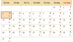 Xem lịch âm hôm nay 3/7 - Tra cứu âm lịch hôm nay ngày 3/7/2023 là ngày tốt hay xấu? Lịch vạn niên 3/7/2023