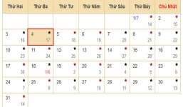 Xem lịch âm hôm nay 4/7 - Tra cứu âm lịch hôm nay ngày 4/7/2023 là ngày tốt hay xấu? Lịch vạn niên 4/7/2023