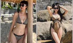 Bạn gái Đoàn Văn Hậu khoe ảnh gợi cảm nhưng thừa nhận bị lép vế trước người này