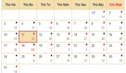 Xem lịch âm hôm nay 11/7 - Tra cứu âm lịch hôm nay ngày 11/7/2023 là ngày tốt hay xấu? Lịch vạn niên 11/7/2023