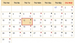 Xem lịch âm hôm nay 12/7 - Tra cứu âm lịch hôm nay ngày 12/7/2023 là ngày tốt hay xấu? Lịch vạn niên 12/7/2023