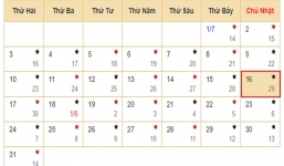 Xem lịch âm hôm nay 16/7 - Tra cứu âm lịch hôm nay ngày 16/7/2023 là ngày tốt hay xấu? Lịch vạn niên 16/7/2023