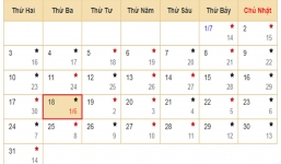 Xem lịch âm hôm nay 18/7 - Tra cứu âm lịch hôm nay ngày 18/7/2023 là ngày tốt hay xấu? Lịch vạn niên 18/7/2023